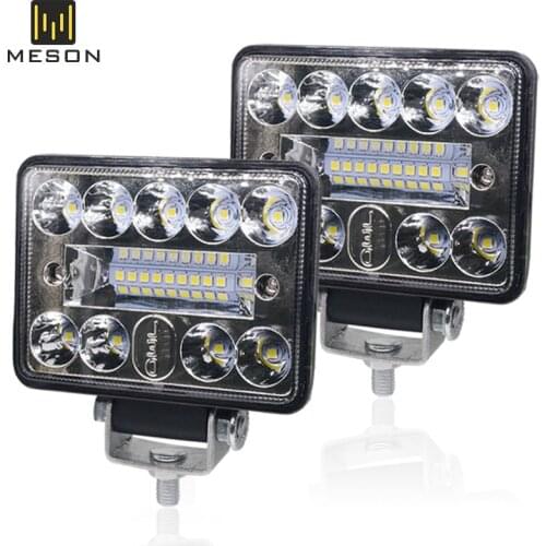 2PCS 12V 54W Wrok Light led bar LED lightbar 3030 LED 18SMD for Truck Tractor SUV 4x4 Car Led Headlights Lighting Spot work bar