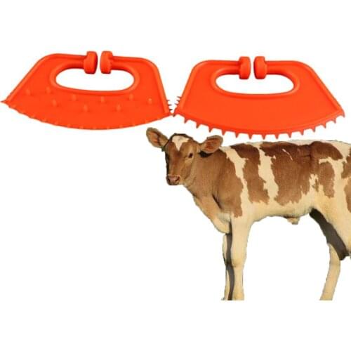 1PCS fan calf weaner new type big size cattle cow weaning tool farming livestock bovine nose clip anti sucking milking plastic