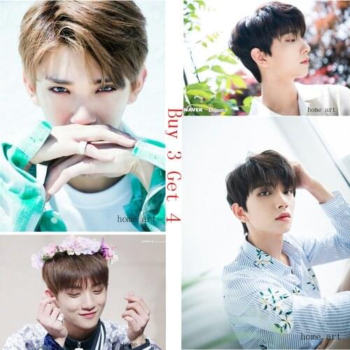 Seventeen Joshua Poster Clear Image Wall Stickers Home Decoration High Quality Prints White Coated Paper home art Brand