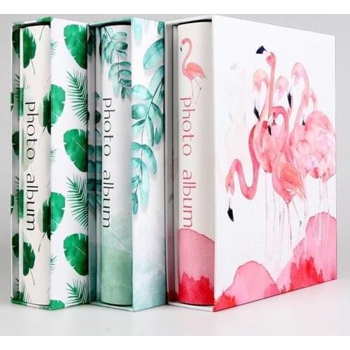 4D Large 6-inch Intert Photo Album 200 Pages Scrapbook Paper Baby Family s Wedding Foto ing