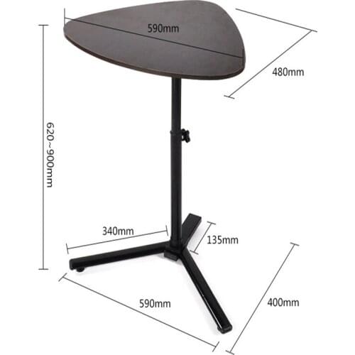 59*48CM Multipurpose heart-shaped Coffee Tables tea table side table Laptop desk