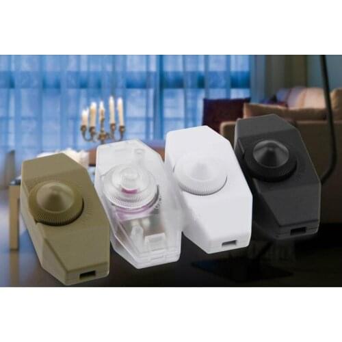 AC 220V - 240V 2A Manual Knob Floor Table Lamp In Line 150W Dimmer Switch Home Use Adjustable Controller Knob Switch