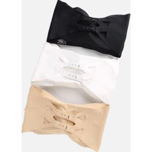 Womens Sexy Fashion Invisible Strapless Tight Seamless Bra, Seamless Ice Cotton Breathable Fit Comfortable Bra Underwear