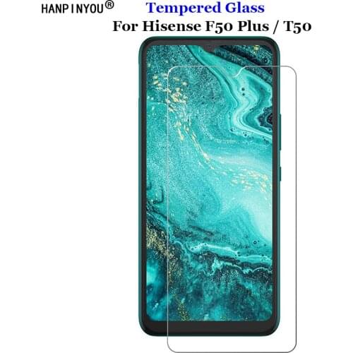 For Hisense F50 Plus F50plus / T50 6.52" Clear Tempered Glass 9H 2.5D Premium Screen Protector Protection Film