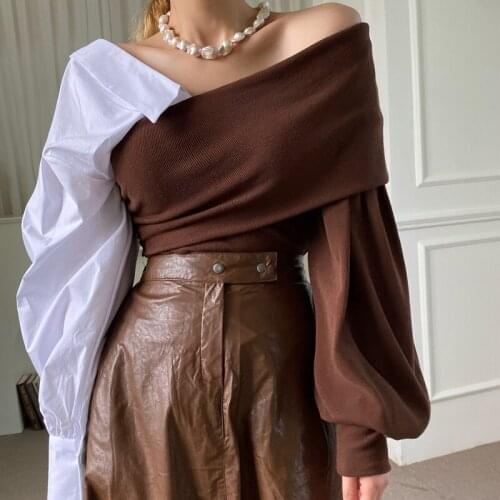 Faitesvous Knitted Blouses