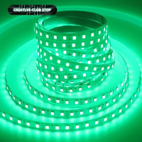 2835 SMD LED Strip Light Green Light Flexible LED Lamp Tape DC12V 5M Not Waterproof TV Desktop PC Computer cabinet tape Neon DIY