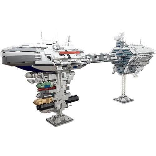 MOC Building Blocks Wars Plan Eclipse-Class Dreadnought Set UCS Fighters Assemble Bricks Kids DIY Toys Birthday Gifts