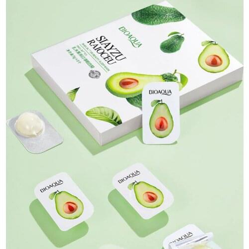 Bioaqua Shea Butter Beauty Pudding Mask Moisturizing and Shrinking Pores Sleep Facial Mask And No Washing Overnight