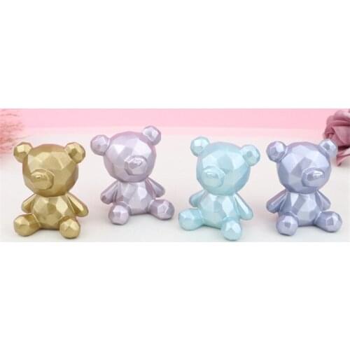 Cute Panda Figurine Model Cartoon Bear Crafts Micro Landscape Ornament Home Decor Miniature Accessories Gifts