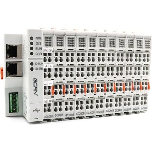 Mini plc programming controller high speed plc cpu module digital/analog output/input ethernet plc modbus communication module