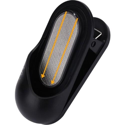 Multi-function Paper Clip Picture Spring Clip Pencil Grinder Charcoal Strip Double-sided Sandpaper Sander For Art Drawing Sketch