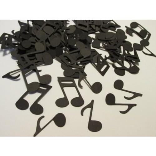 Music Note table confettis wedding scatters bridal shower bachelorette party Scrapbooking Embellishment