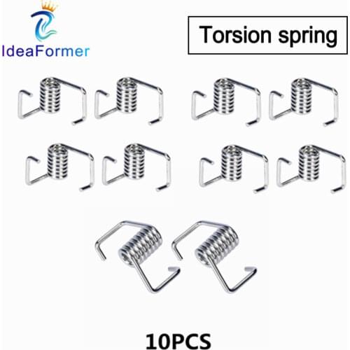 10Pcs GT2 Timing Belt Locking Torsion Spring Tension Spring For 3D Printer Parts Makerbot Prusa i3 Reprap Ultimaker 2 Printer