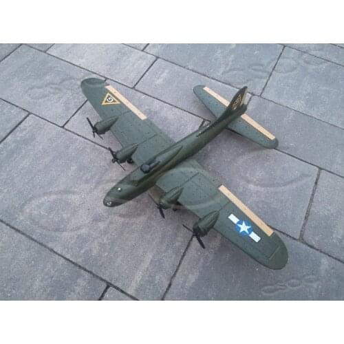 CSOC Remote-Controlled Aircraft B17 Drop-Resistant Fixed-Wing Glider Foam Aircraft RC Airplane Planes