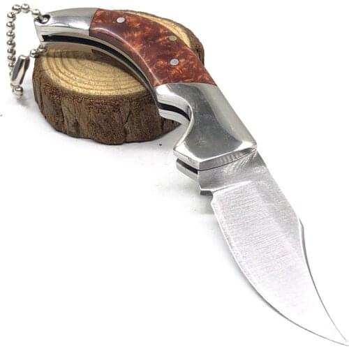 120mm Folding Pocket Knife Outdoor Survival Tactical Knife Camping Hiking Hunting Knives for Self-defense EDC Tools