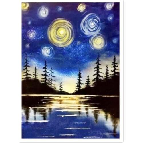 Modern Art Styles Diffusing Maten Sterry Hemel Diamond Painting Embroidery Rhinestone Art Handmade Home Decor