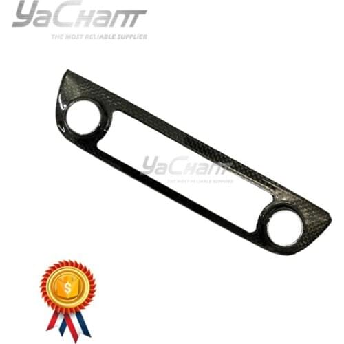 Car-styling Dry Carbon Fiber Air Con Control Panel Cover Fit For 2017-2020 812 Superfast Air Con Control Panel Cover