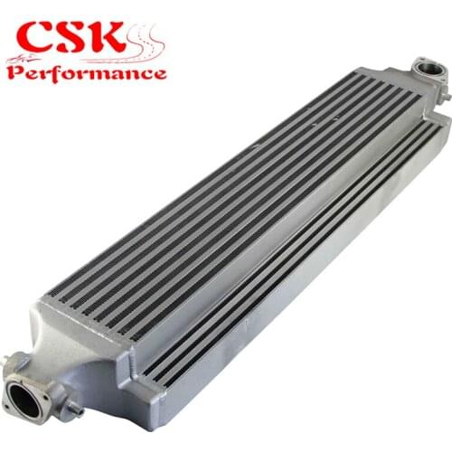High Performance Bolt-On FMIC Front Mount Intercooler Fits For 16-17 Honda Civic 1.5L Turbo Silver/Black