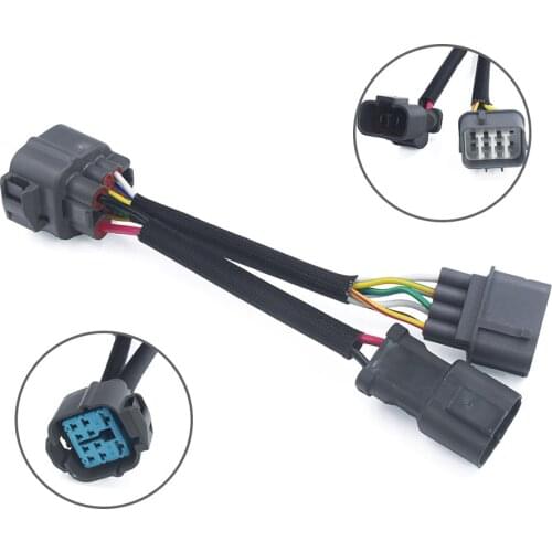 Engine Harness OBD1 To 10-Pin OBD2 Distributor Jumper Harness For Acura Honda Civic Acura Integra 1996 1997 1998-2001