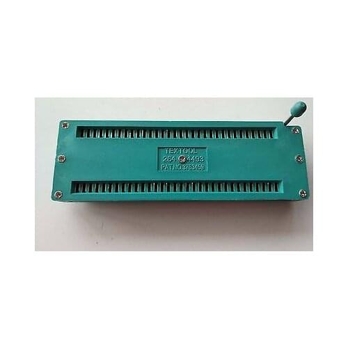 1pc 64Pin 64 Pin 2.54mm IC Test Universal ZIF Socket