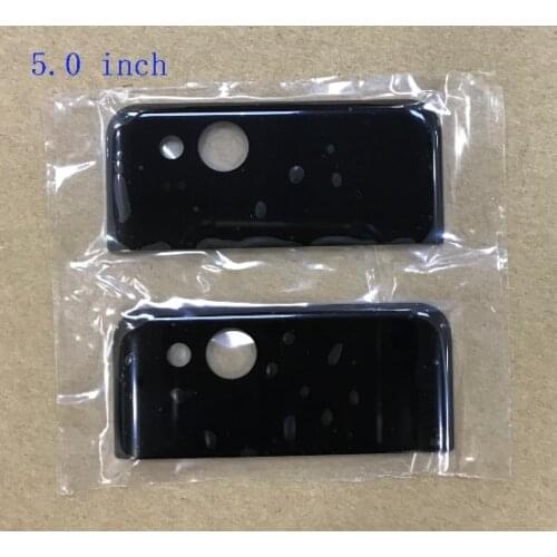 5pcs /lot For HTC Google Pixel 2 5.0 / XL 6.0 Rear Back door Glass Camera Lens Cover Housing Battery Cover Replacement Parts