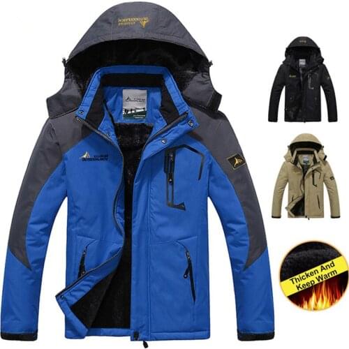 Cold-resistant Warm Bicycle Jacket Cycling Outdoor Sports Clothing Bike Waterproof Windproof Skiing Bike Jacket