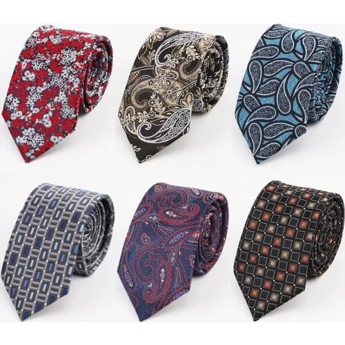 IHGSNMB Men Tie New Fashion Classic Jacquard Necktie Casual Ties for Men Formal Cravat Wedding Gift Party Accessories Slim Ties
