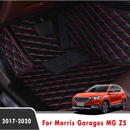 Car Floor Mats For Morris Garages MG ZS 2020 2019 2018 2017 Carpets Parts Protector Auto Interior Accessories Waterproof Rugs
