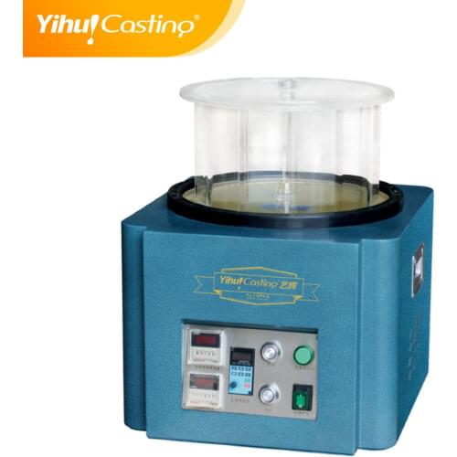 Magnetic tumbler jewelry polishing machine, burnishing pins polishing tumbler