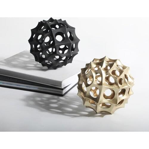 Metal Crafts Nordic Luxury Home Accessories Modern Living Room Desktop Home Decoration