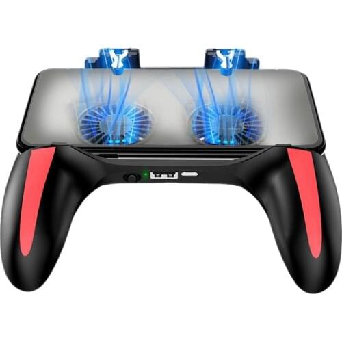 Mobile Game Controller H10 Six Finger Gamepad Triggers All-In-1 Gamepad Joystick Control for IOS Android Mobile Phone