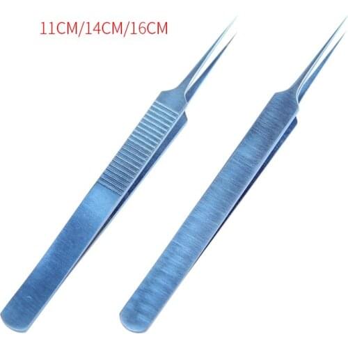 Ophthalmology equipment microscope line forceps laboratory 0.15mm fine medical experiment tool