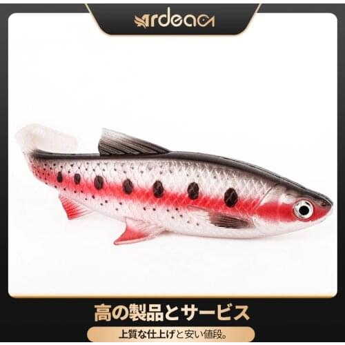 Ardea Soft Fish Lure 160cm 36.5g T-tail Artificial Silicone Fishing Bait PVC Swimbait Wobblers Shad Carp Flexhead Fishing Tackle