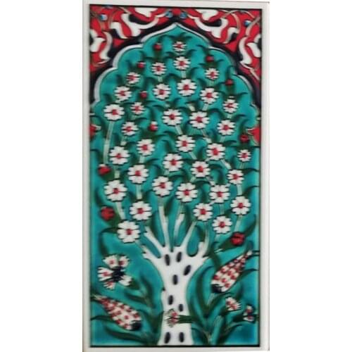 Hand Painted Ceramic Wall Art , Painting Wall Decor, Home decoration , wall decor, painting, ramadan gift