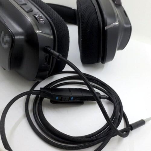 Replacement Audio Cable For Logitech G633 G635 G933 G935 Headphones Audio Cable High Quality