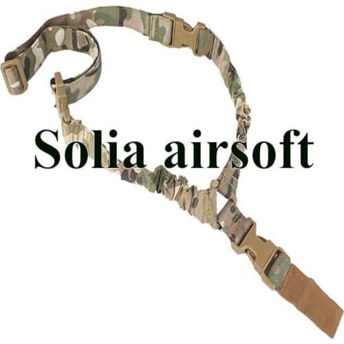 Quick Release Buckle BUNGEE single point rifle sling Multicam for Hunting