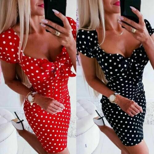 2020 Summer Women Dot Bowknot Crop Tops Tanks Tees Top Vest Ladies Girl Short Sleeve Chiffon Bandeau Tops Bralette