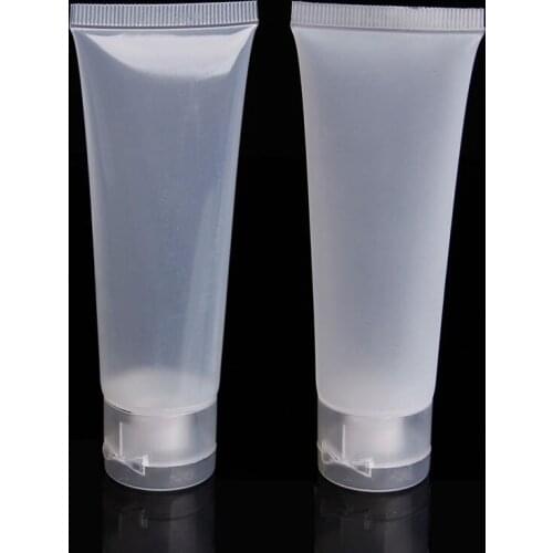 1Pc Empty Plastic Portable Tubes Squeeze Cosmetic Cream Lotion Travel Bottle U2JD