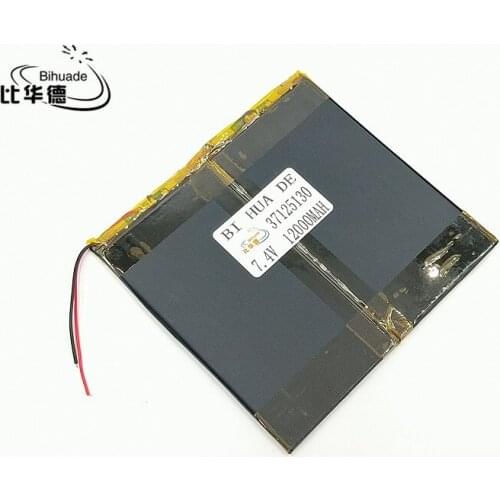 1pcs [SD] 7.4V,12000mAH,[37125130] Polymer lithium ion / Li-ion battery for TOY,POWER BANK,GPS,mp3,mp4,cell phone,speaker