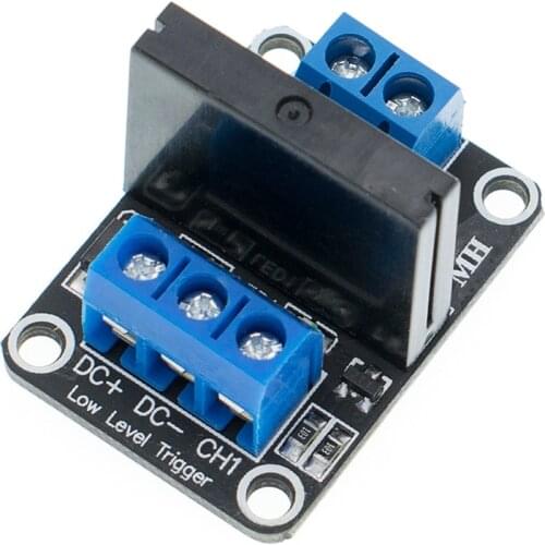 10pcs 5V 1 Channel SSR G3MB-202P Solid State Relay Module 240V 2A Output with Resistive Fuse