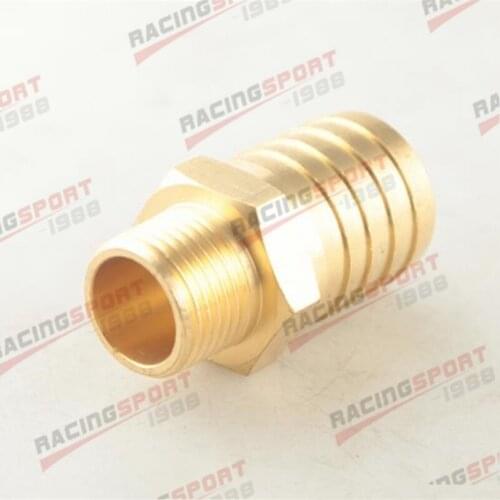 3/4" Male Brass Hose Barbs Barb To 1/2" NPT Pipe Male Thread