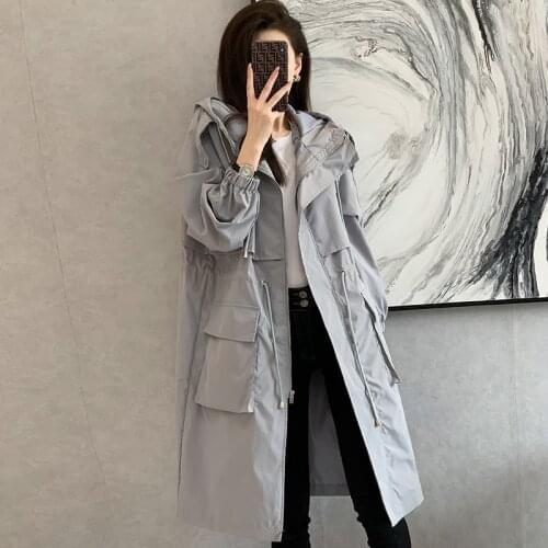 AIYANGA Women's Long Trench Coats