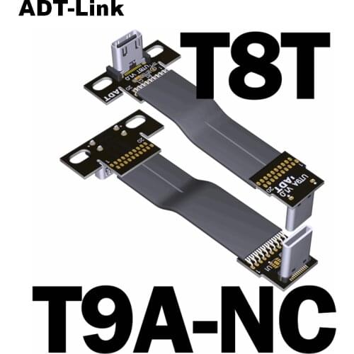 Aerial FPV PTZ USB 2.0 3.0 3.1 Flexible Flat Ribbon Cable FFC Cable FPV Displayport Flat Cable Standard Male To Female Straight