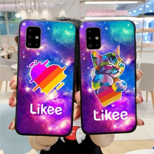 Funny Likee Case For Samsung Galaxy A21S A51 A71 A01 A11 A31 A41 A70 A50 A30 A40 A10 M21 S21 S20 S10 Note 20 Ultra Soft Cover