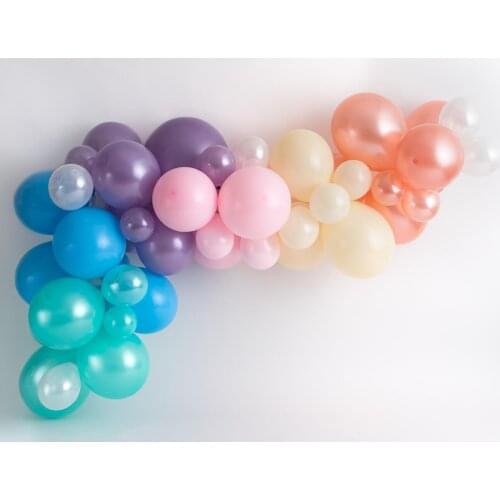 Photography Backdrop 1st Birthday Decor Cake Smash Balloon Pink Girls Photo Background Baby Shower Newborn Kids Studio Photocall