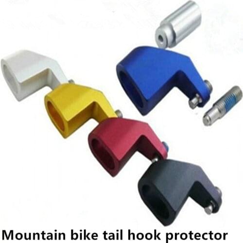 Mountain Frame Tail Hook CNC Aluminum Rear Dial Protector Tail Hook Ear Drop Universal Mountain Road Tail Hook Transmission Prot