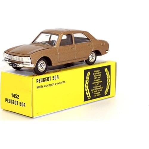Diecast Model Cars 1/43 Alloy Car Model ATLAS 1452 Decoration Collection Static Classic Display Birthday Gift Car Toy