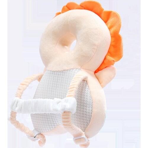 Cute Baby Head Protection Pad Headrest Pillow Back Protector Soft Safety Cushion NSV775