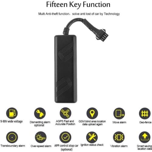 TK205 Mini GPS Tracker With Real-time Monitoring System APP Vehicle Tracking Device Car Motorcycle GSM Locator