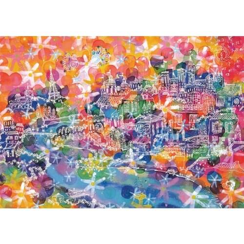 Nordic Plastic Puzzles Adults Brain Games Transparent Puzzles Creative Toys Educational Rompecabezas Adulto Jigsaw Puzzle BC50PT